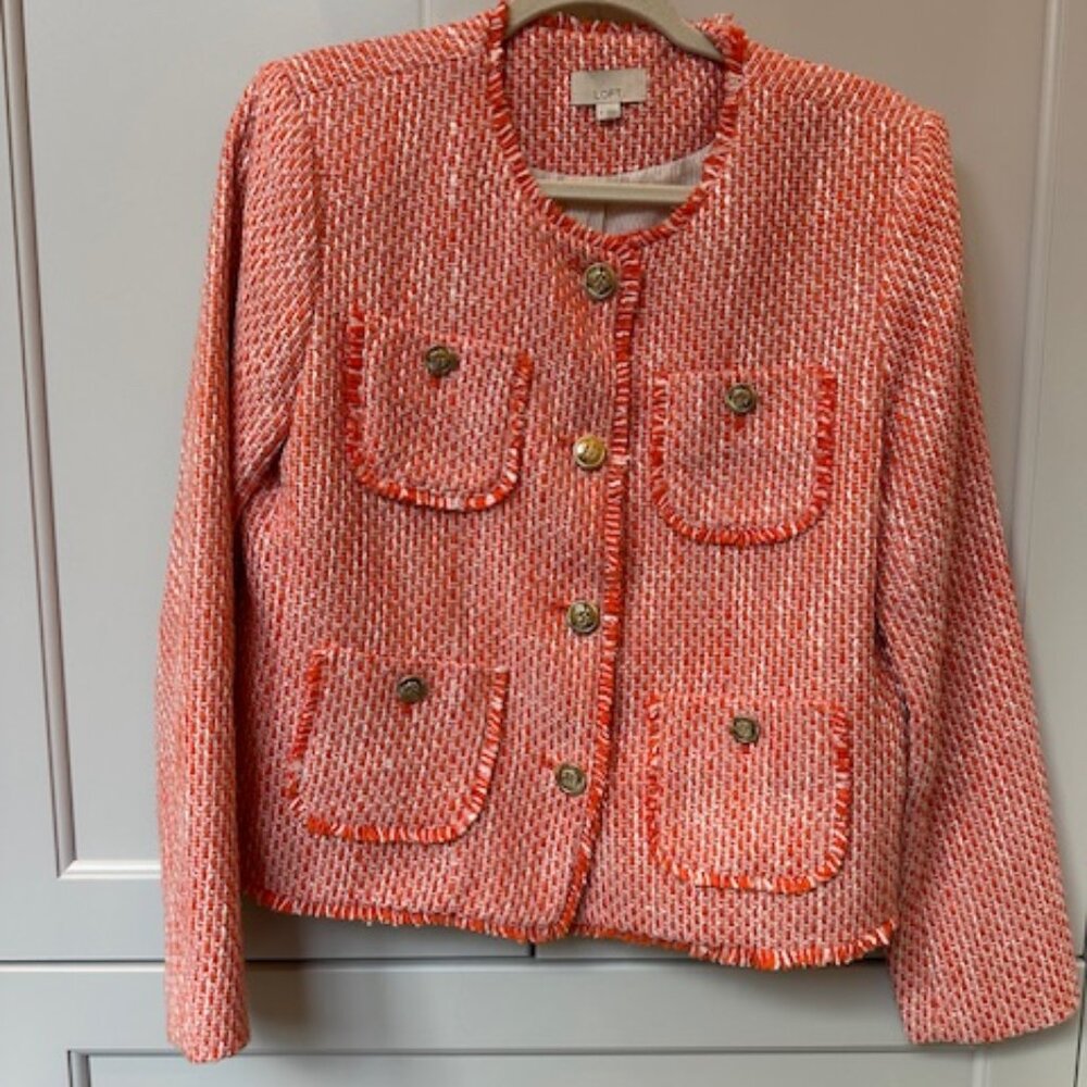 Channel type orange Blazer